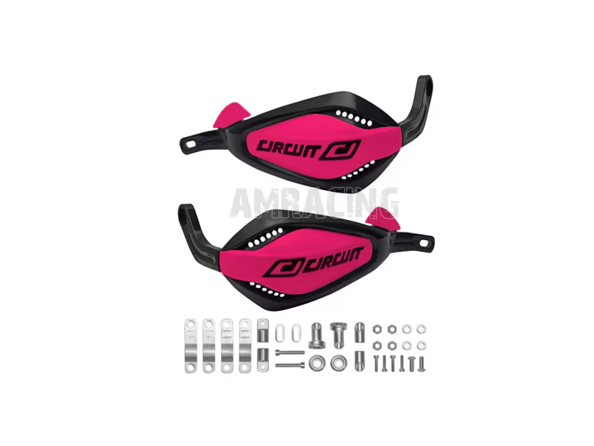 PARAMANOS CIRCUIT SM P4 COMPLETO CON FIJACIONES - PINK/BLACK